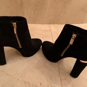 Michael Kors Suede and good trim bootie